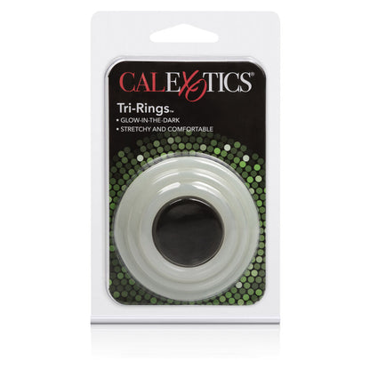 CALEX TRI RINGS brilham no escuro