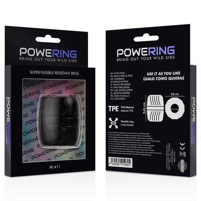 POWERING SUPER FLEXIBLE RESISTANT RING 5 CM PR11 BLACK