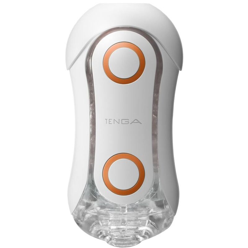 TENGA FLIP ORB FORTE MASTURBADOR BRANCO E ORANGE CRASH