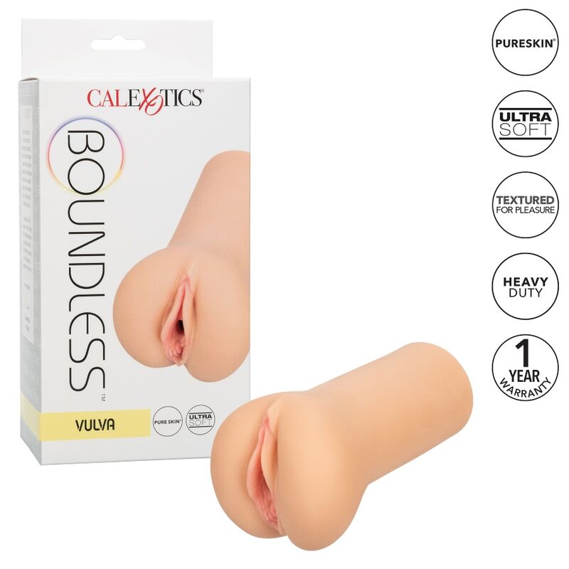 CALEX BOUNDLESS VULVA MASTURBADOR TONO LIGHT