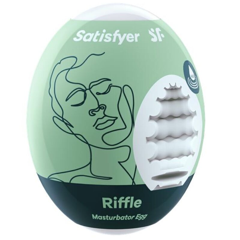 OVO DE MASTURBADOR DE RIFFLE SATISFYER