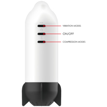 TECNOLOGIA DE COMPRESSaO E VIBRAyaO MACIA DO MASTURBADOR JAMYJOB ROCKET