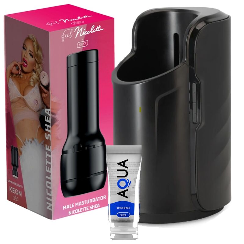 KIIROO KEON FEEL NICOLETTE SHEA STROKER AQUA QUALITY LUBE 50 ML