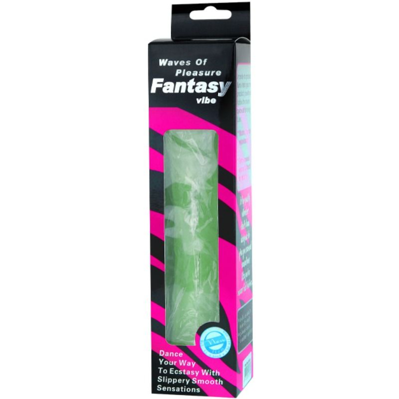 WAVES OF PLEASURE VIBRATOR 23 CM GREEN