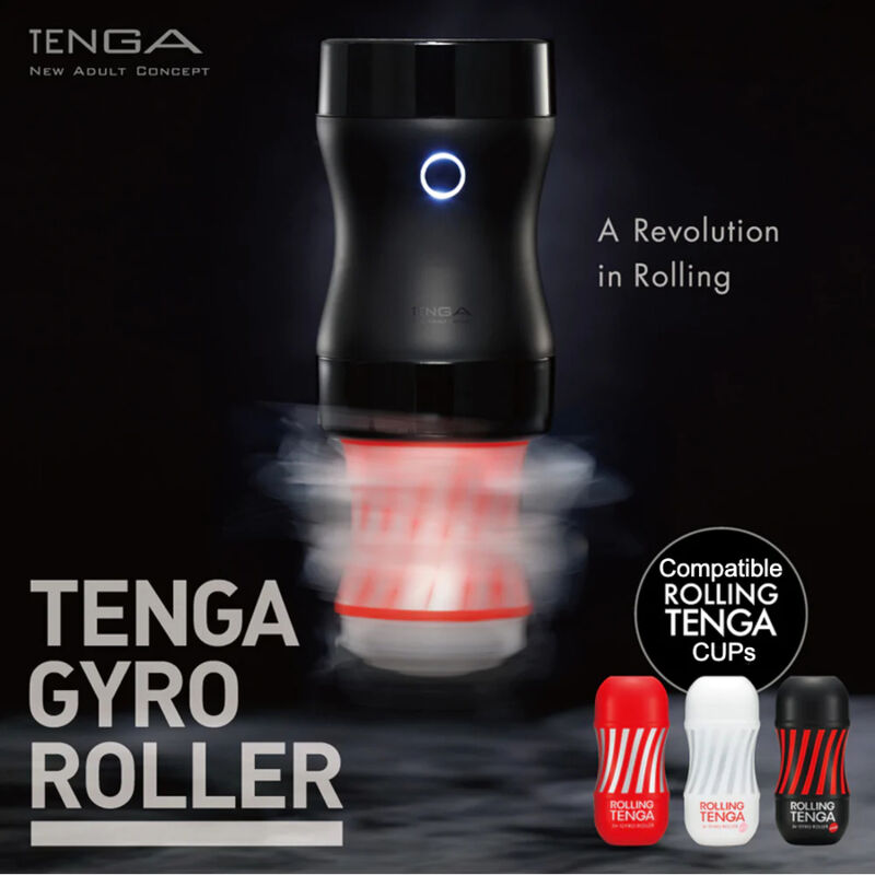 ROLLING TENGA GYRO ROLLER CUP MASTURBADOR FORTE