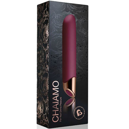 ROCKS OFF CHAIAMO VIBRATOR BURGUNDY