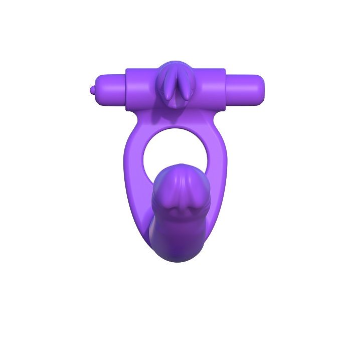 FANTASY C RINGZ SILICONE DOUBLE VIBRATOR COELHO