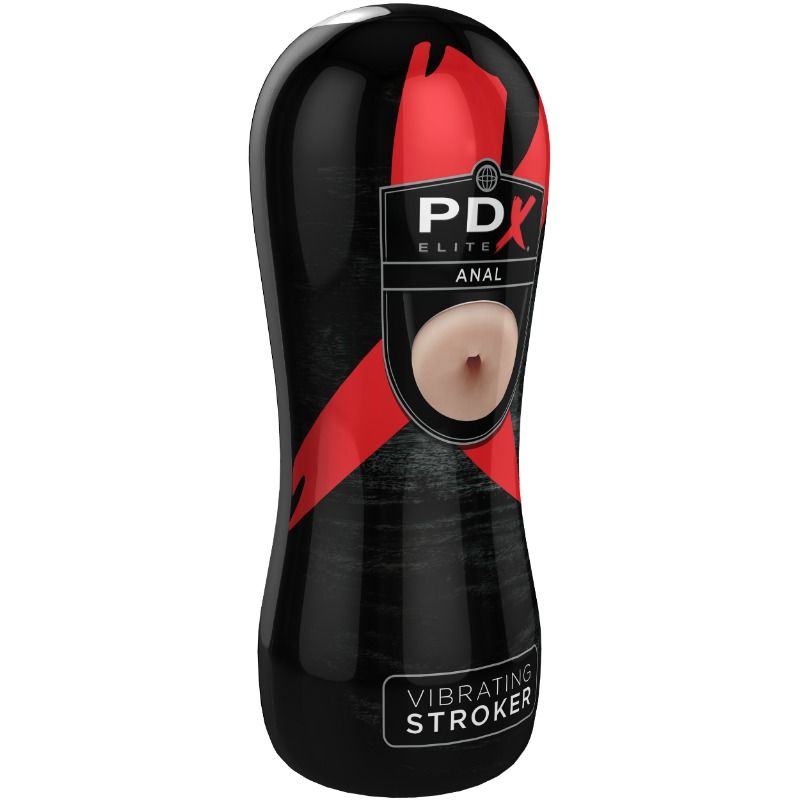 PDX ELITE VIBRATING ANAL STROKER