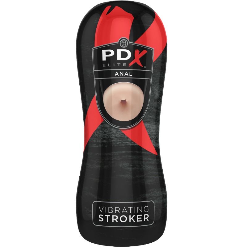 PDX ELITE VIBRATING ANAL STROKER