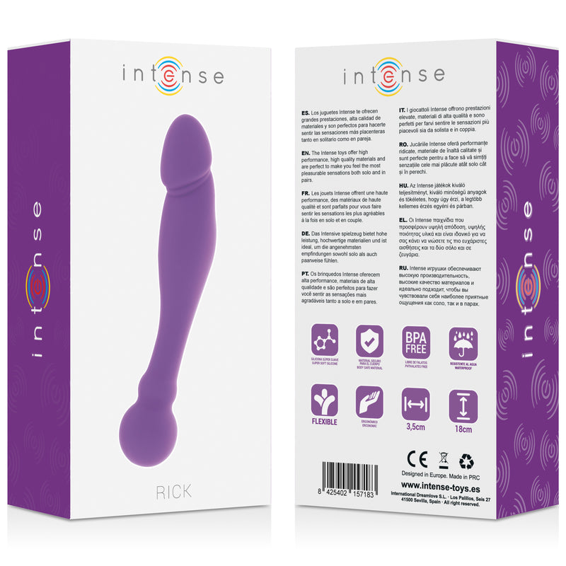 SILICONE INTENSO RICK DUAL PURPLE