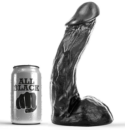 ALL BLACK DONG 23CM