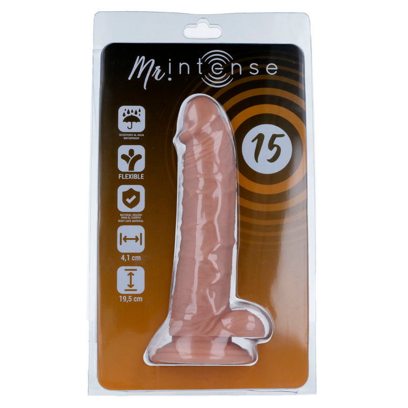 MR INTENSE 15 PeNIS REALiSTICO 195 O 41 CM