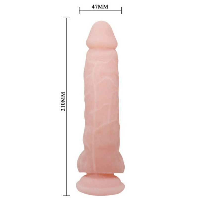 BAILE SUPER DILDO REALISTICO NATURAL 215 CM