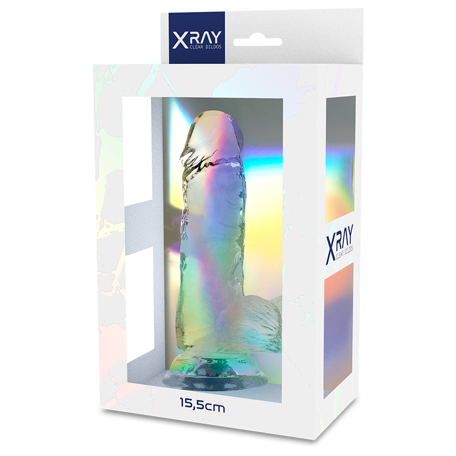 XRAY CLEAR DILDO REALISTA TRANSPARENTE 155CM X 35CM