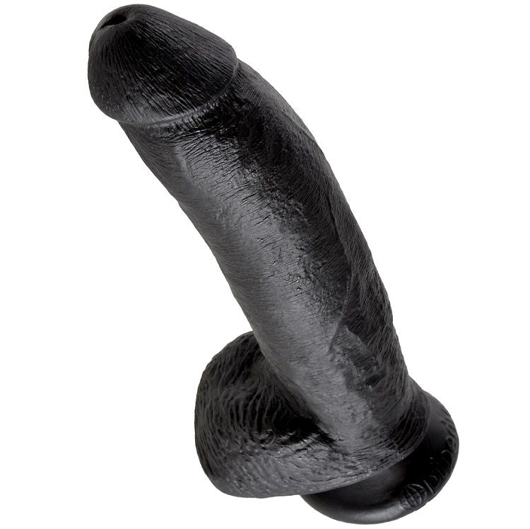 KING COCK 9 PENE REALISTICO NEGRO 229CM