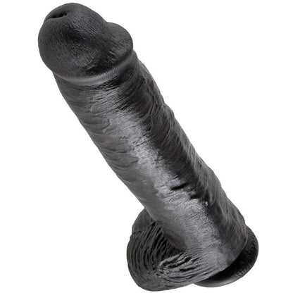 KING COCK 11 PENE REALISTICO NEGRO 28 CM