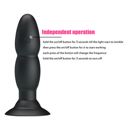 PRETTY LOVE PLUG VIBRADOR Y ROTACIoN POR CONTROL REMOTO