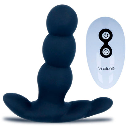 NALONE PEARL VIBRATOR ANAL DE CONTROLE REMOTO PRETO