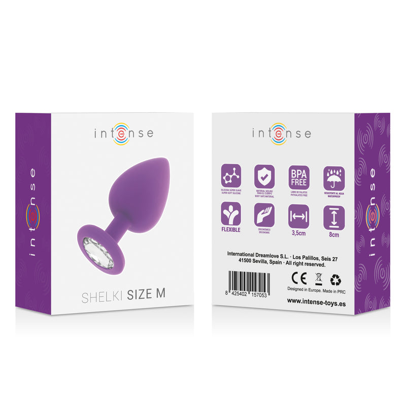 INTENSO SHELKI M PLUG ANAL ROXO