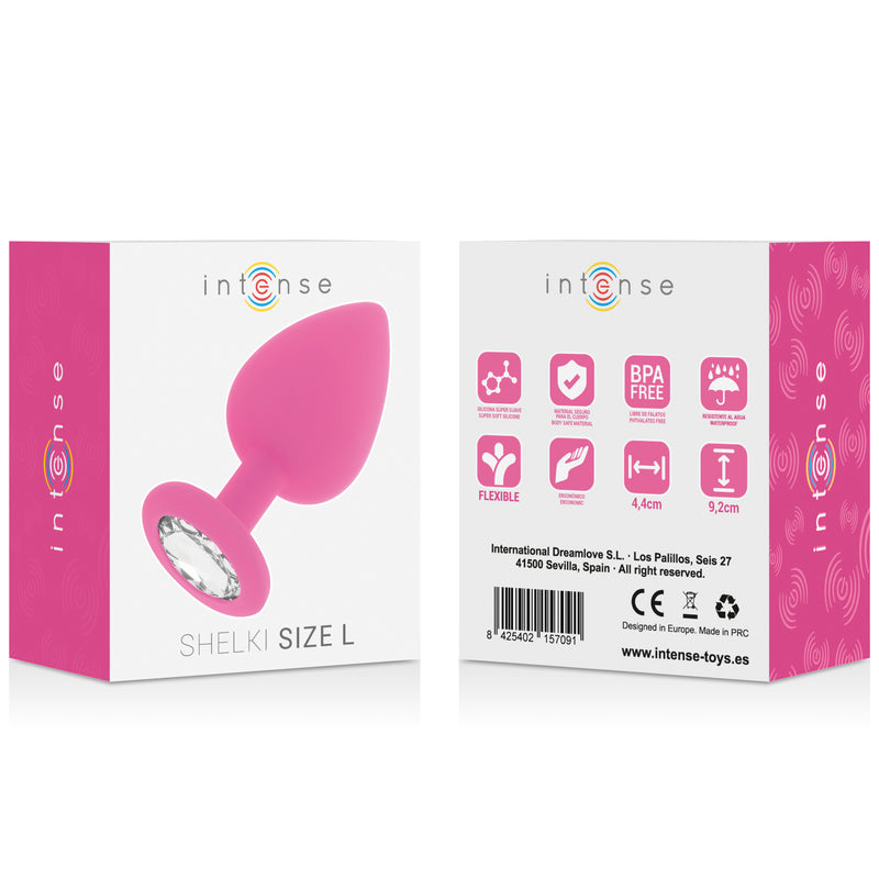 INTENSO SHELKI L PLUG ANAL HOT PINK