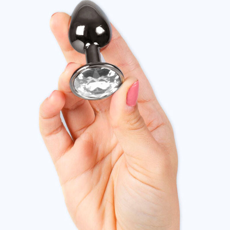 SECRET PLAY BUTT PLUG DE GUNMETAL TAMANHO PEQUENO 7 CM