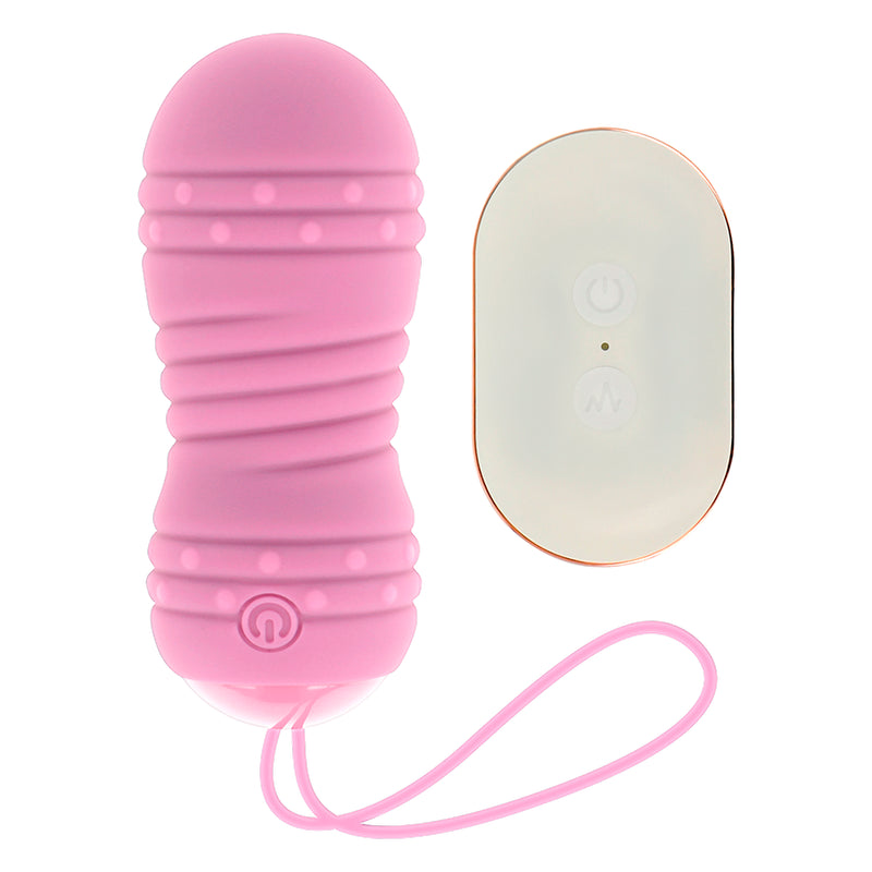 OHMAMA CONTROLE REMOTO ROTATING EGG 7 PADRoES ROSA