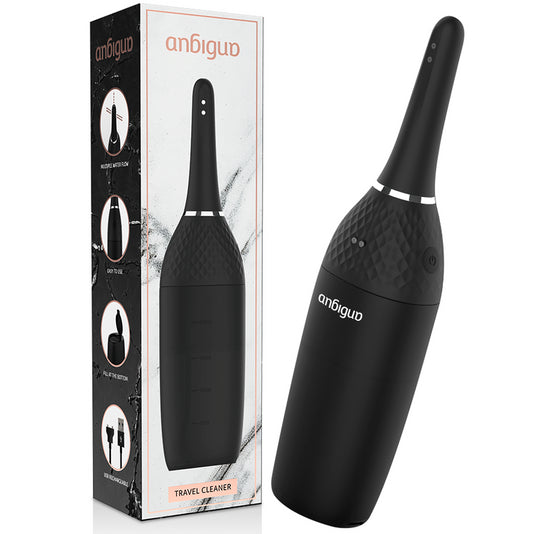 ANBIGUO ULTIMATE AUTOMATIC DOUCHE ANAL CLEANER BLACK