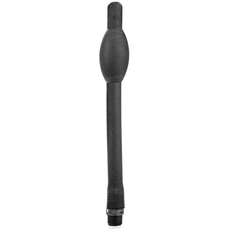 ALL BLACK SILICONE ANAL DOUCHE 27CM