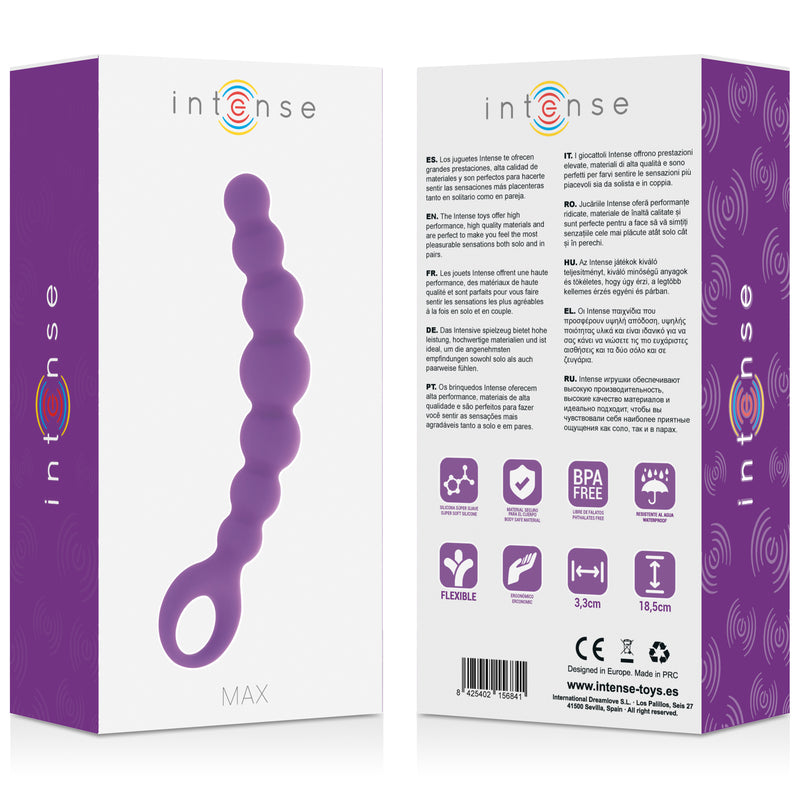 INTENSO ANAL BEADS MAX PURPLE