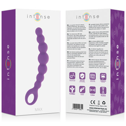 INTENSO ANAL BEADS MAX PURPLE