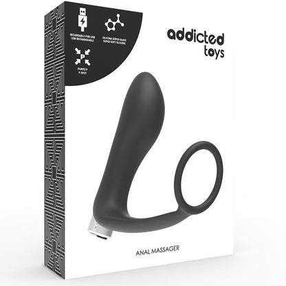 BRINQUEDOS VICIADOS VIBRADOR PRoTESE RECARREGaVEL PRETO