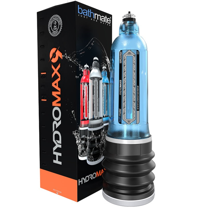 BOMBA DE BANHO HYDROMAX X40 PeNIS AZUL BRILHANTE