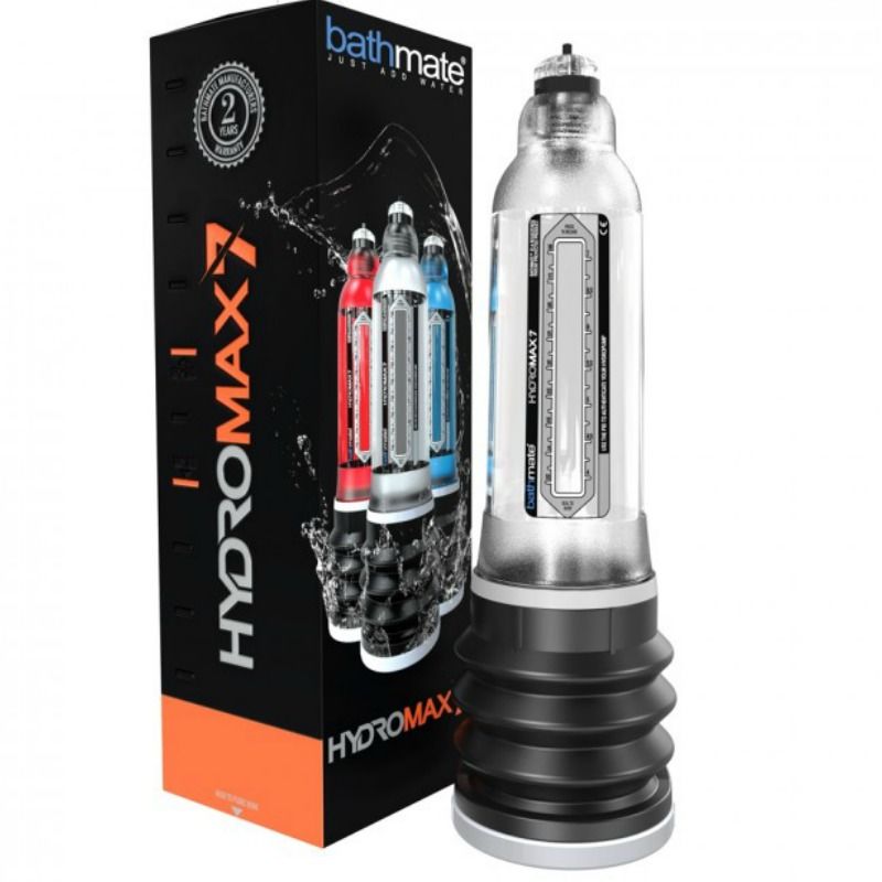 BOMBA DE BANHO HYDROMAX 7 PENIS CLEAR