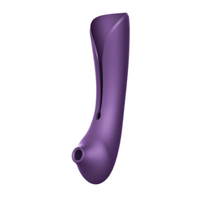 ZALO QUEEN SET PULSE WAVE CLIT STIM PURPLE