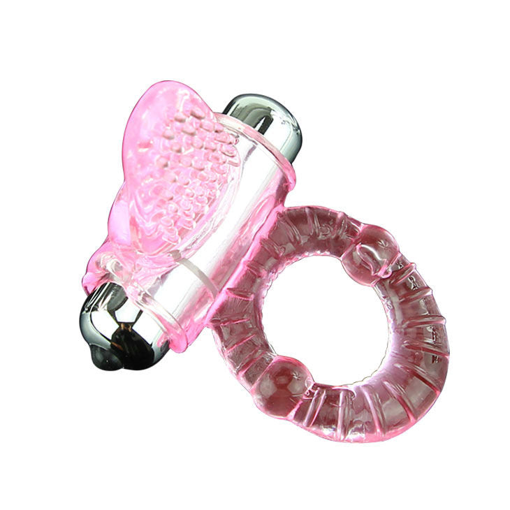 SWEET ABS 10 RITMOS RING ANILLO PENE VIBRADOR ROSA