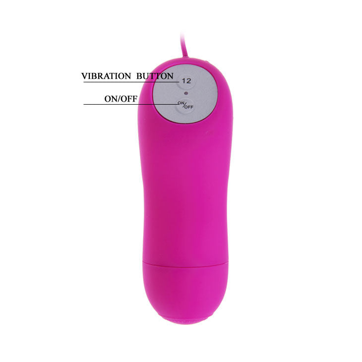 BAILE BONITO COELHO SECRETO VIBRADOR ROXO 12 VELOCIDADE