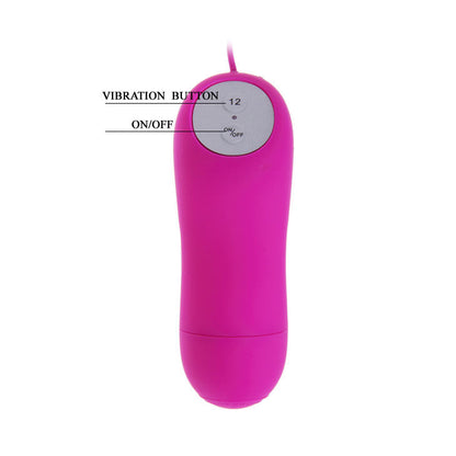 BAILE BONITO COELHO SECRETO VIBRADOR ROXO 12 VELOCIDADE