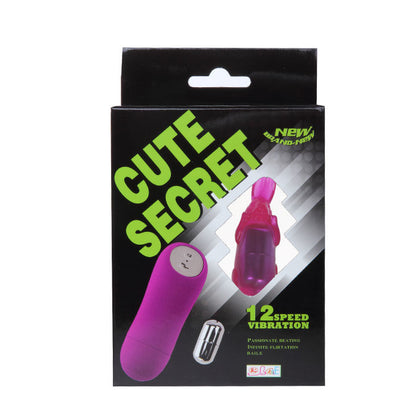 BAILE BONITO COELHO SECRETO VIBRADOR ROXO 12 VELOCIDADE