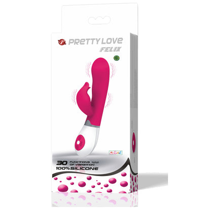 PRETTY LOVE FLIRTATION VIBRADOR CON ESTIMULADOR FELIX