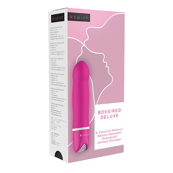 B SWISH BDESIRED DELUXE VIBRATOR PINK