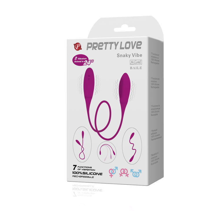 DELUXE BONITO AMOR SNAKY VIBRATOR 7V