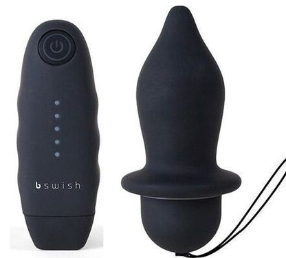 B SWISH BFILLED CLASSIC VIBRATING PLUG PRETO