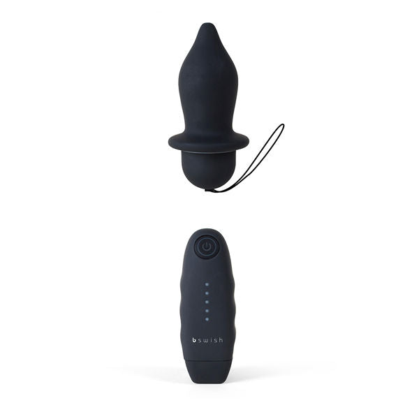 B SWISH BFILLED CLASSIC VIBRATING PLUG PRETO