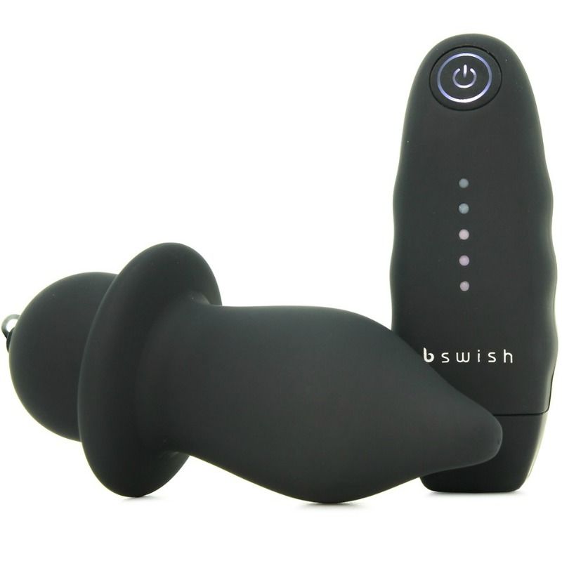 B SWISH BFILLED CLASSIC VIBRATING PLUG PRETO