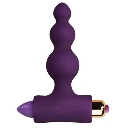 ESTIMULADOR ANAL PETITE SENSATIONS BUBBLES ROCKS OFF ROXO