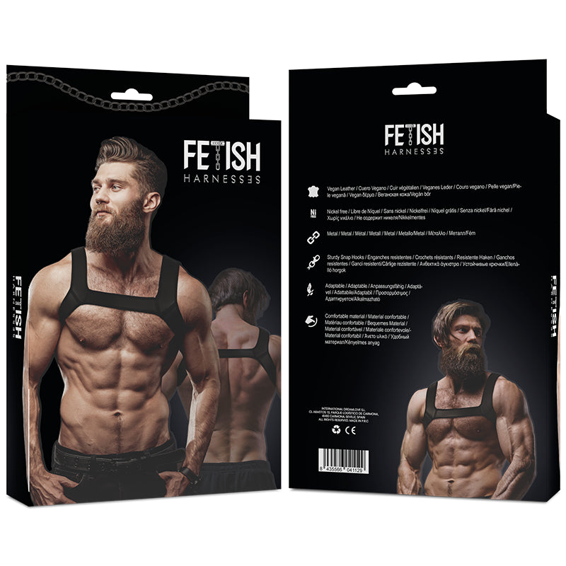 FETISH SUBMISSIVE ATTITUDE NEOPRENE SPORT MEN HARNESS SIZE M