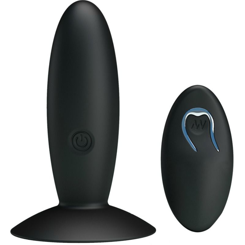 PRETTY LOVE BOTTOM PLUG ANAL RECARGABLE CON VIBRACION Y MANDO