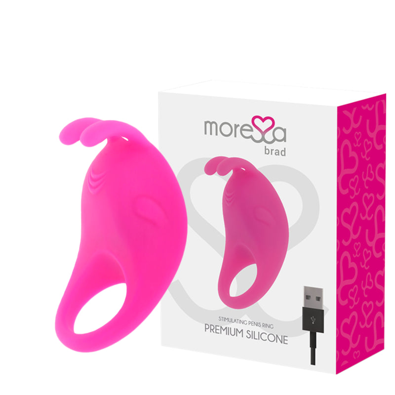 MORESSA BRAD PREMIUM SILICONE RECARREGaVEL ROSA