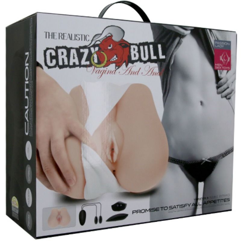 CRAZY BULL aNUS REALISTA E VAGINA COM POSTURA DE VIBRAyaO 3