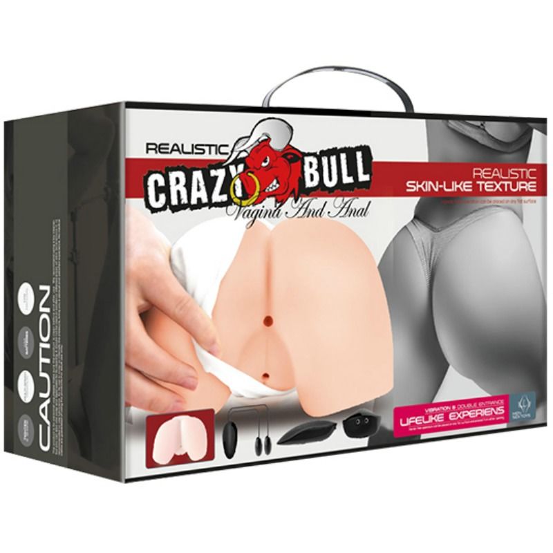 CRAZY BULL aNUS REALiSTICO E VAGINA COM POSTURA DE VIBRAyaO 4